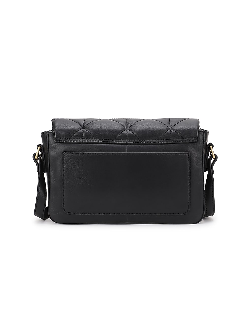Pure Leather Quilted Sling Bag