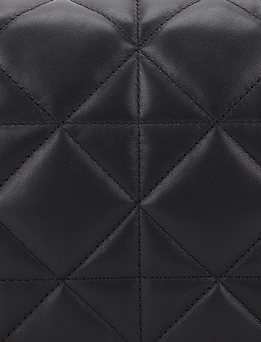 Pure Leather Quilted Sling Bag