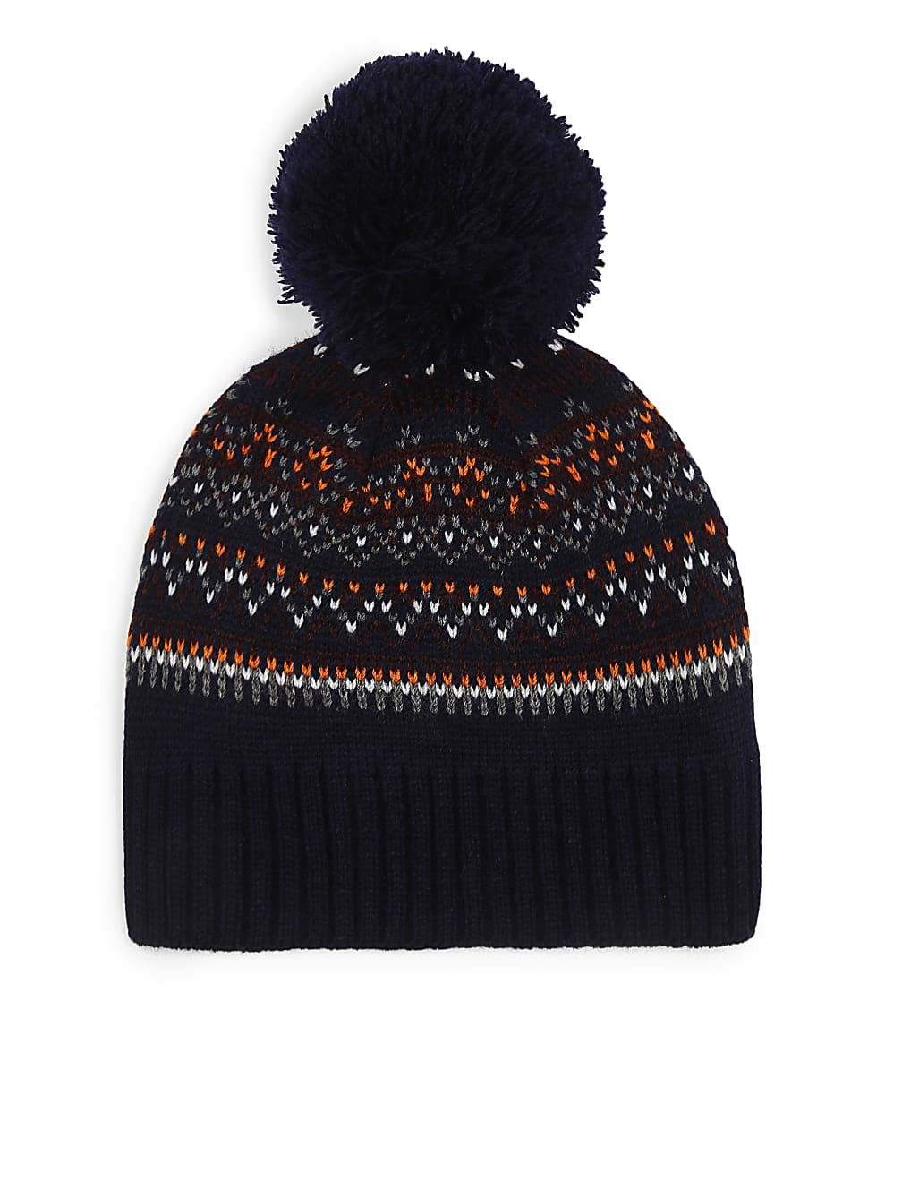 Pure Acrylic Printed Knitted Cap