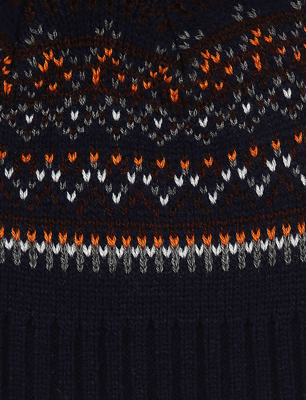 Pure Acrylic Printed Knitted Cap