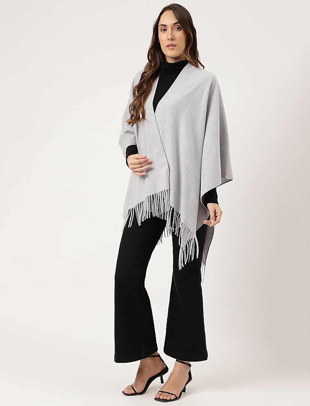 Open Front Poncho