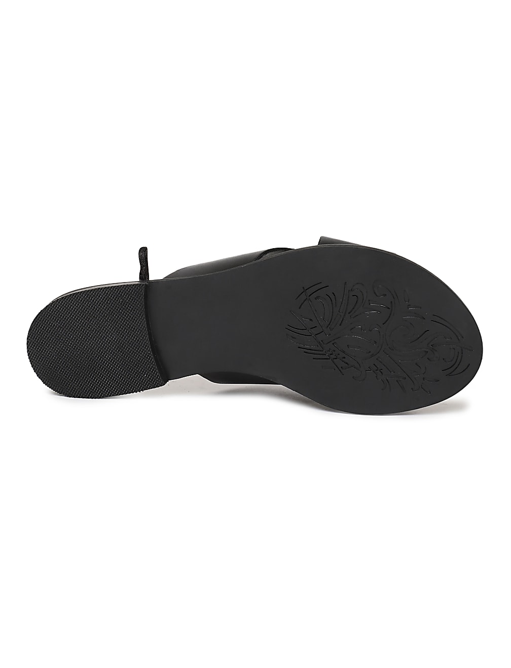 Pure Leather Plain Slippers