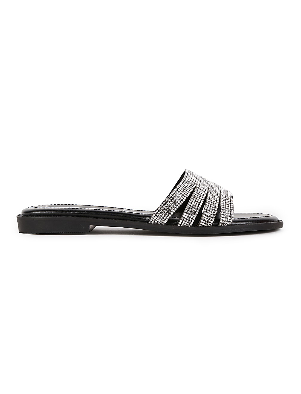 Leather Embellished Standard Fit Flats