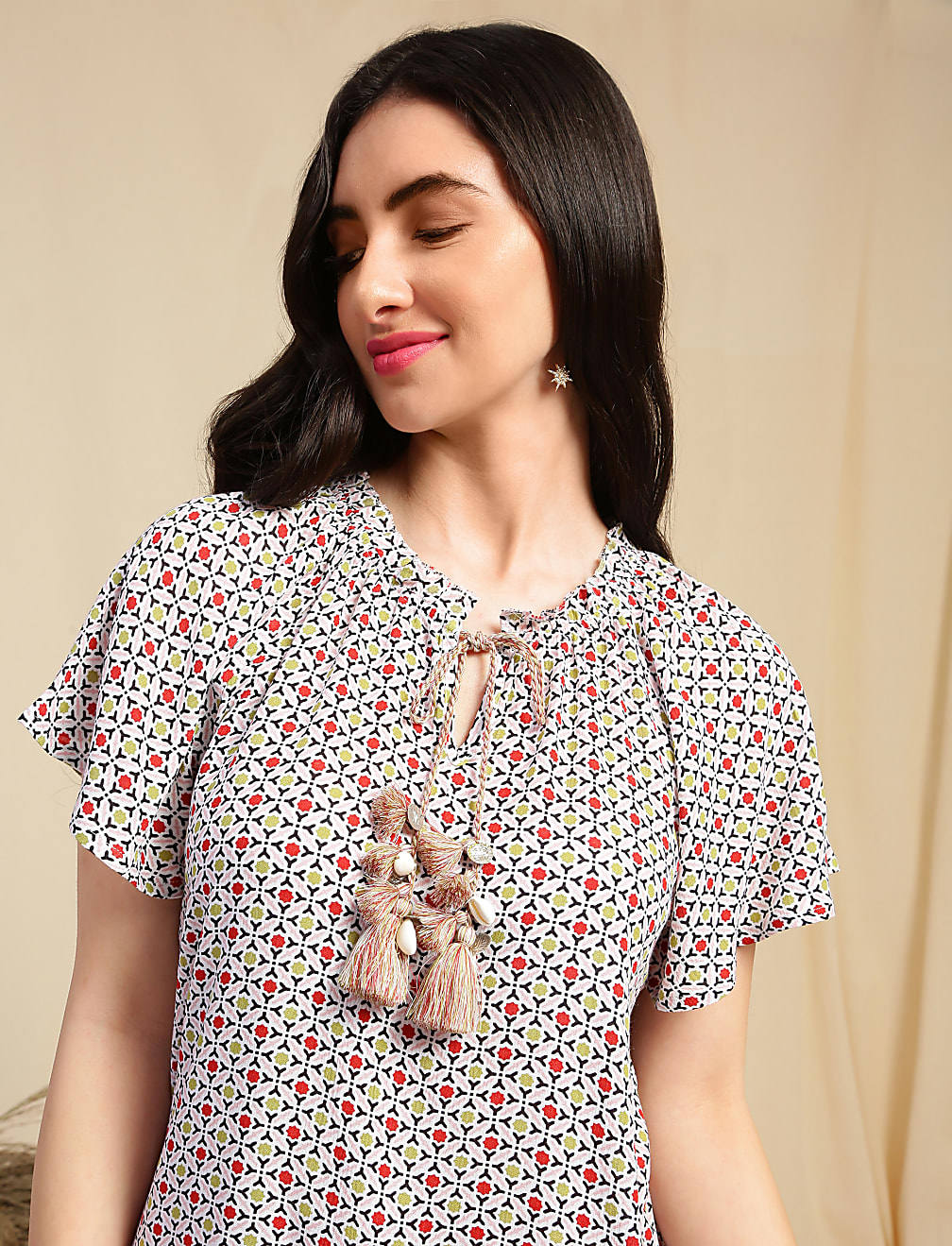 Printed Essential Blouse
