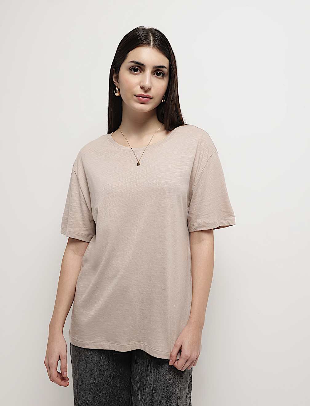 Cotton Modal Relaxed Fit T-Shirt
