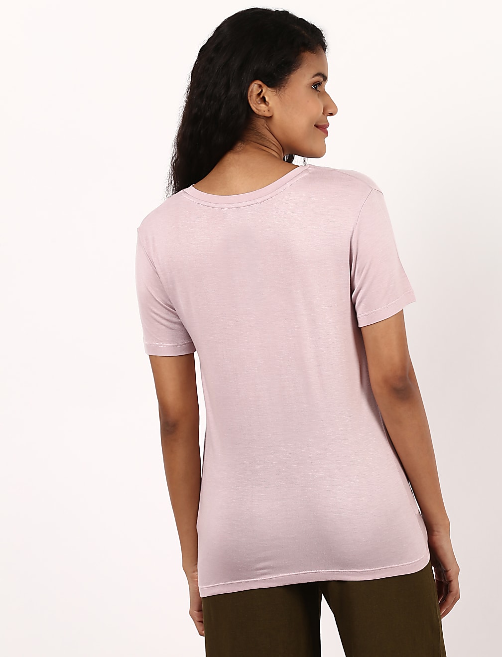 Jersey Twist Hem T-Shirt