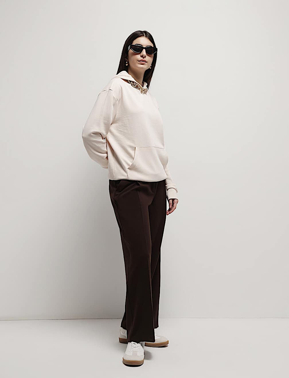 Cotton Rich Hooded Sweatshirt