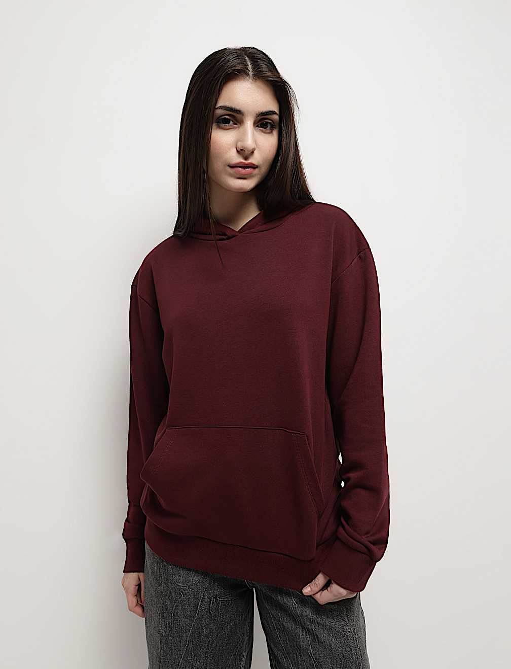 Cotton Rich Hooded Sweatshirt