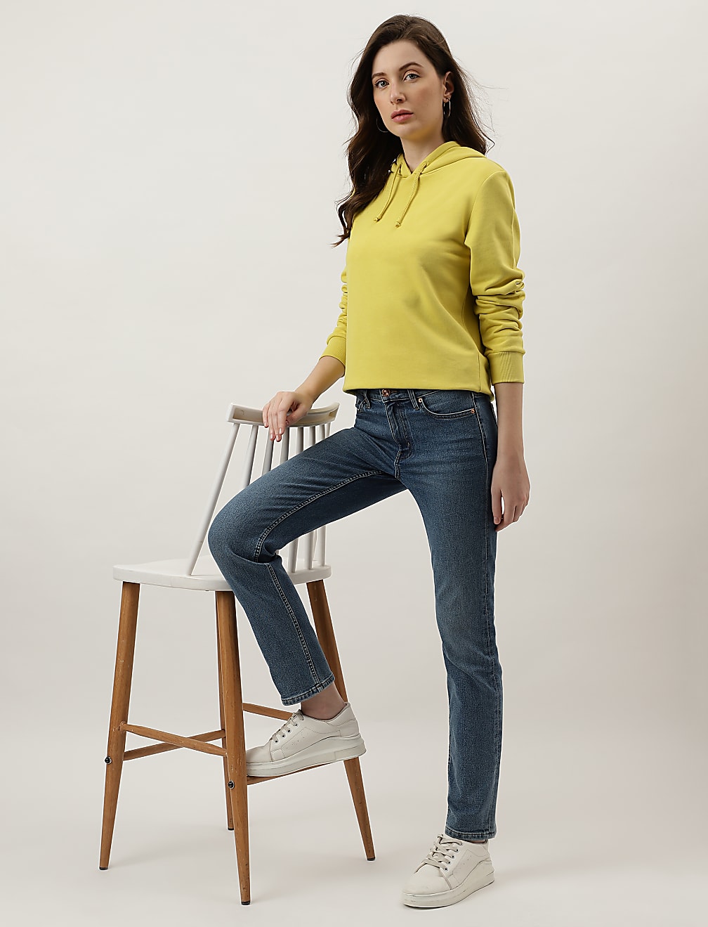 Plain Pull On Hoodie