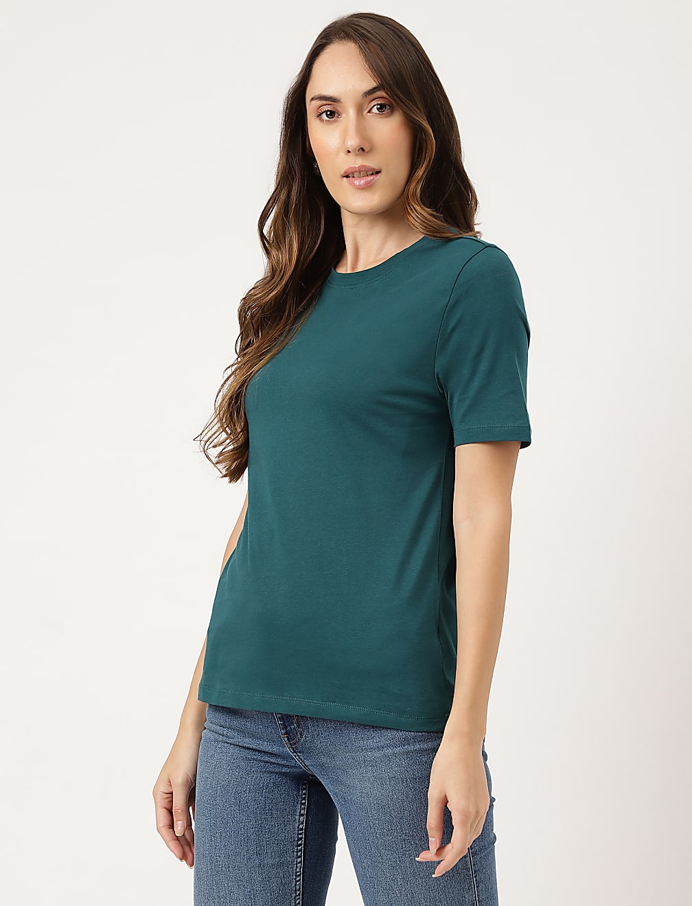 Cotton Rich Fitted T-Shirt