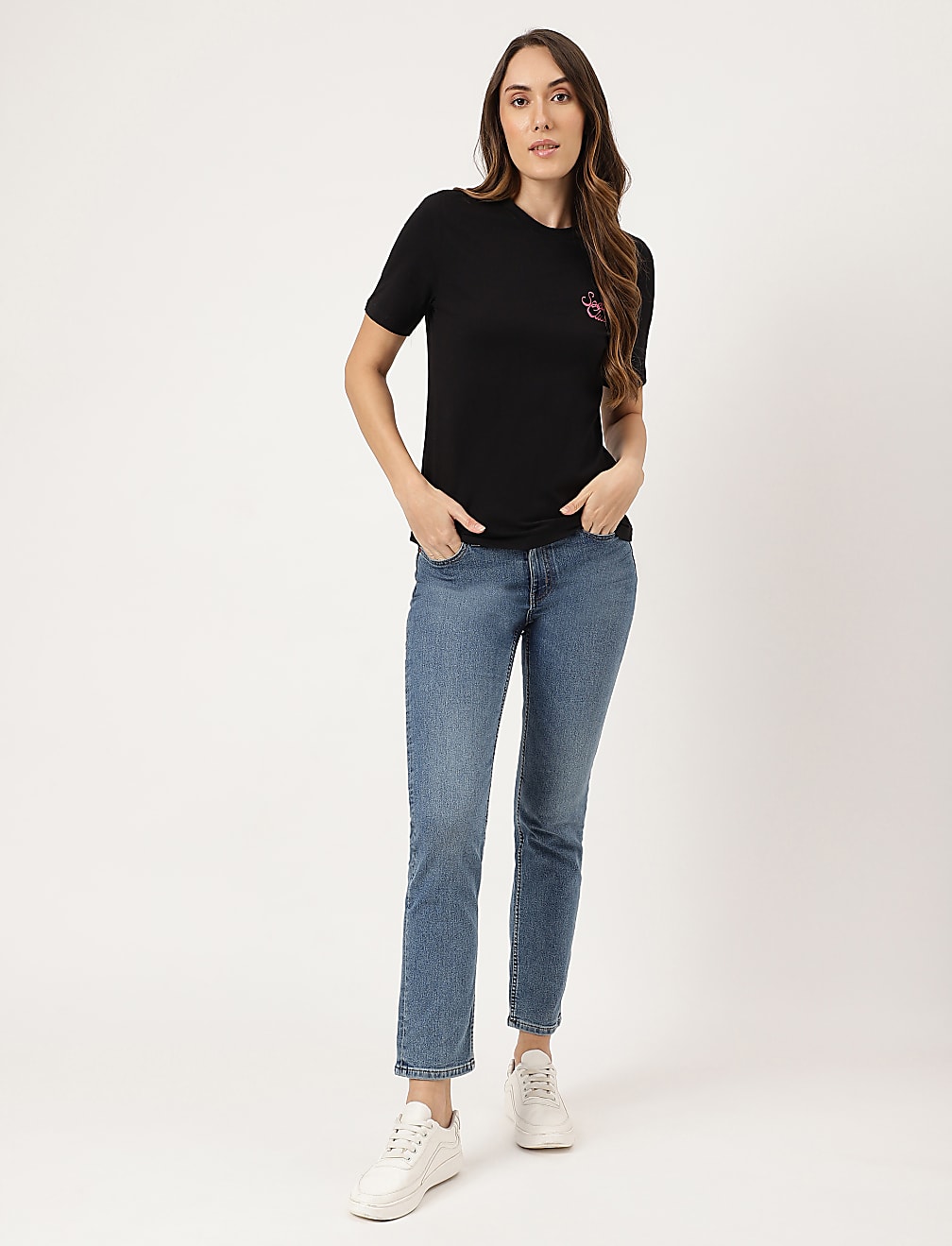 Cotton Rich Fitted T-Shirt
