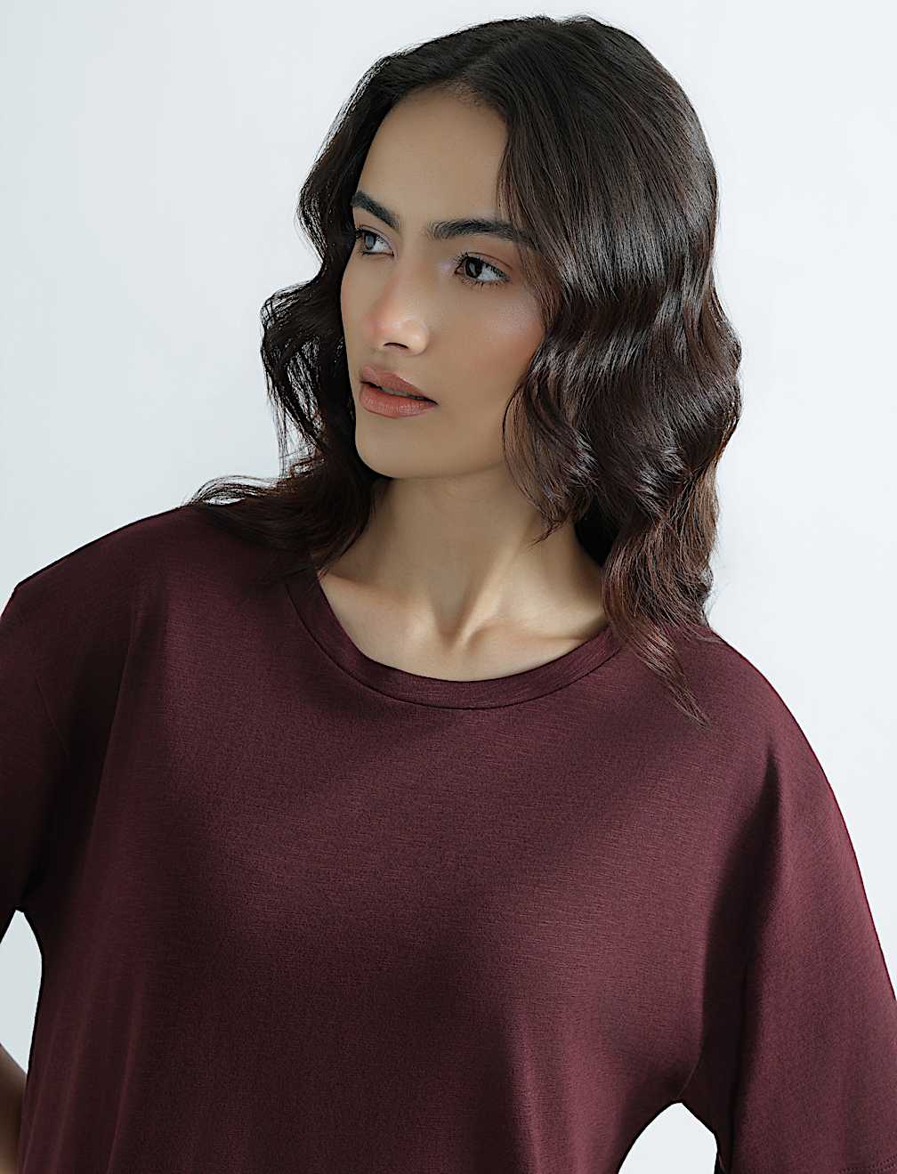 Pure Cotton Relaxed Fit Crew Neck T-Shirt