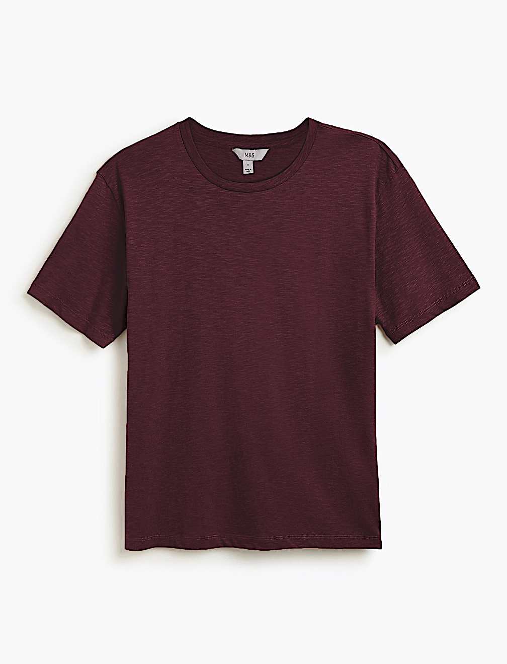 Pure Cotton Relaxed Fit Crew Neck T-Shirt