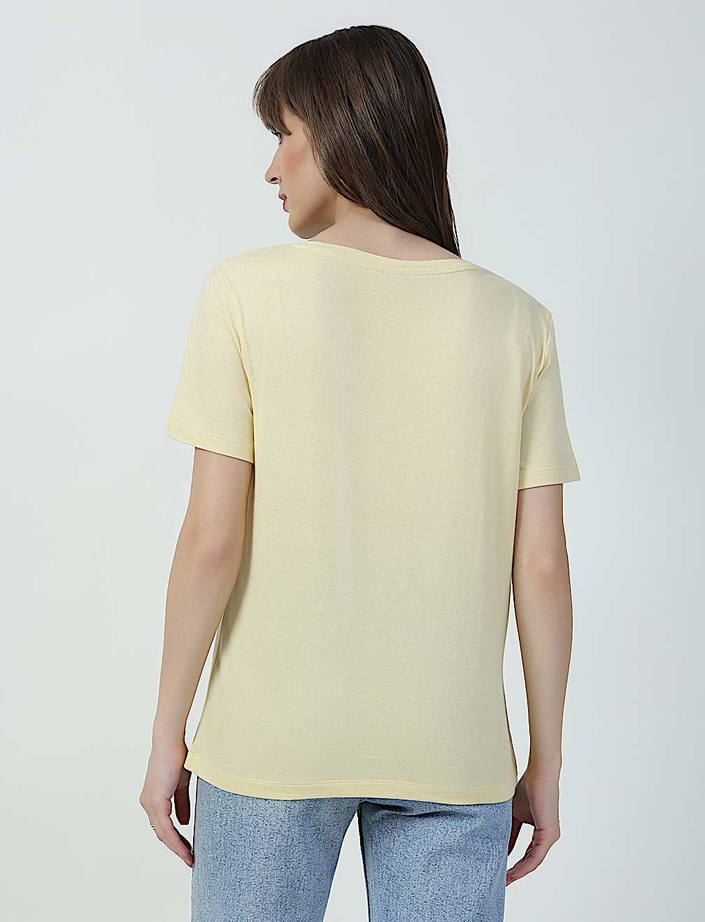 SS VALUE V NECK PLAIN