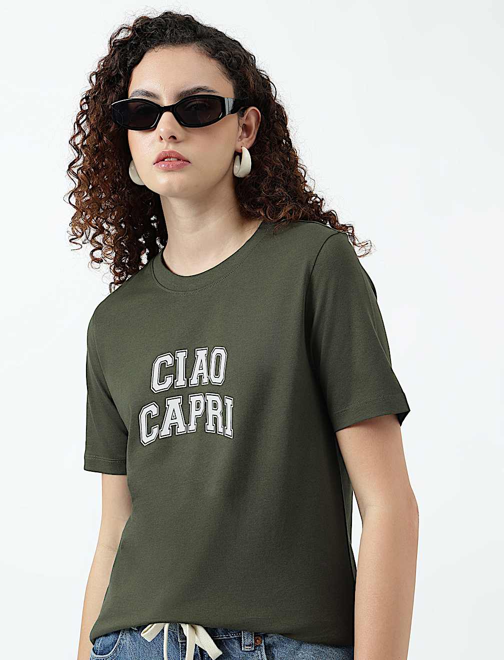 Pure Cotton Graphic Print T-Shirt