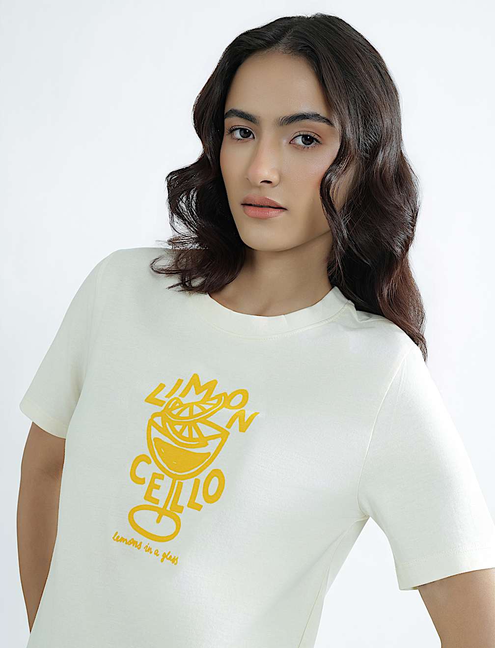 Pure Cotton Round Neck Graphic Print T-Shirt