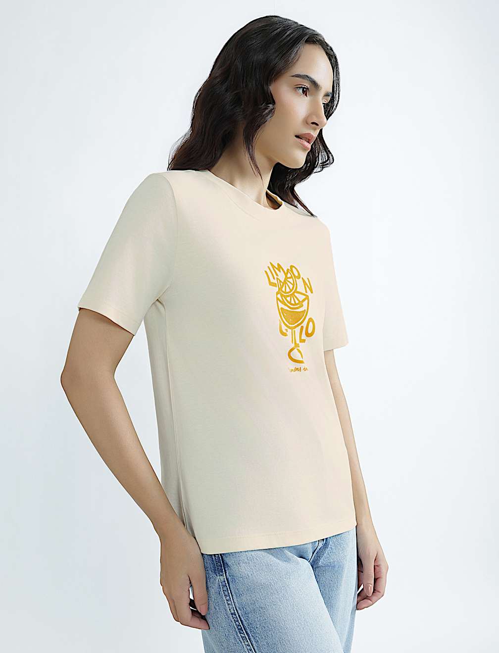 Pure Cotton Graphic Print T-Shirt
