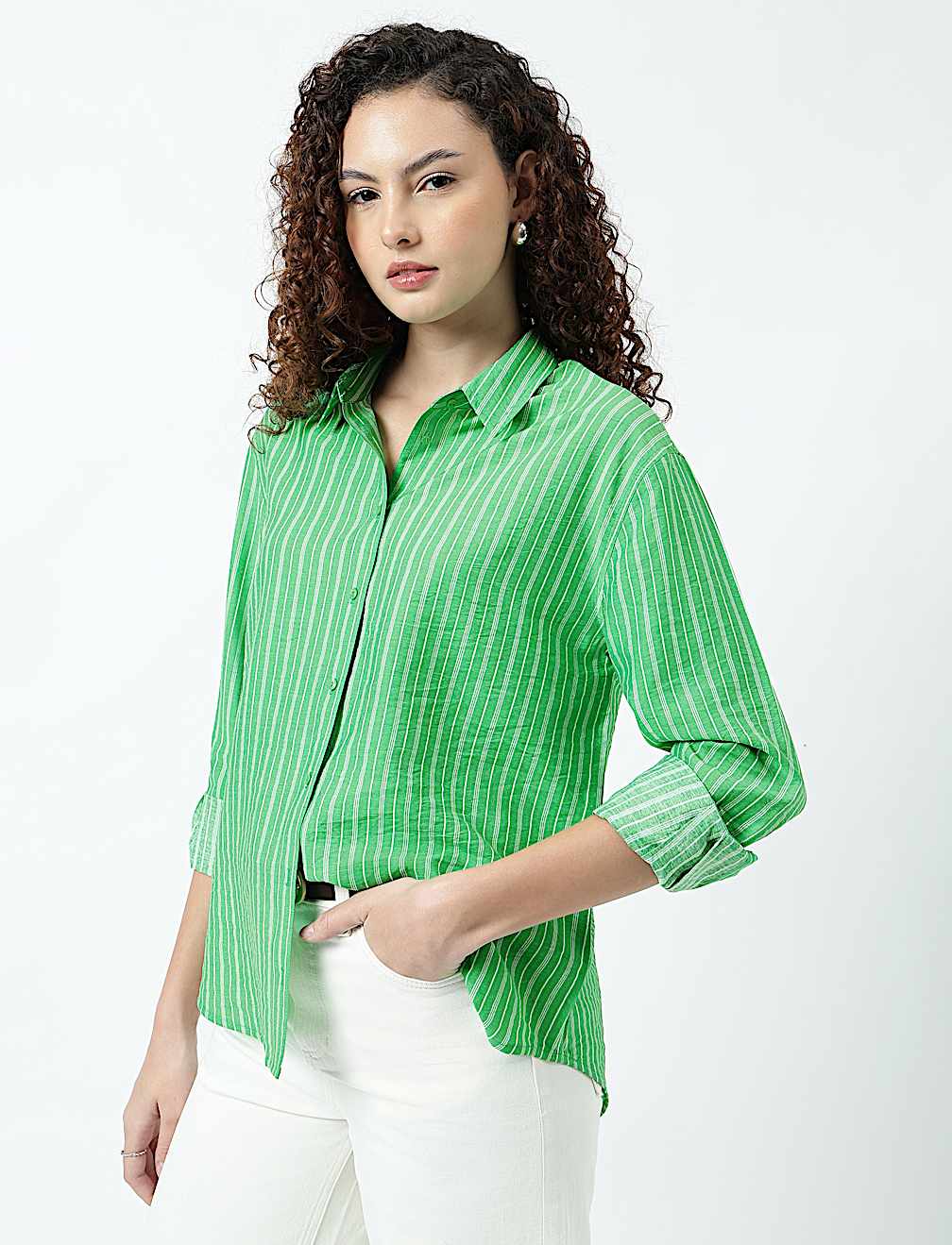 Regular Fit Pinstripe Shirt
