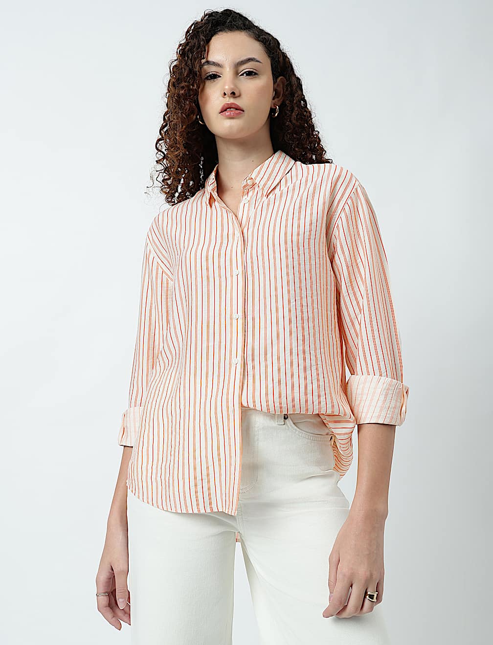 Regular Fit Pinstripe Shirt