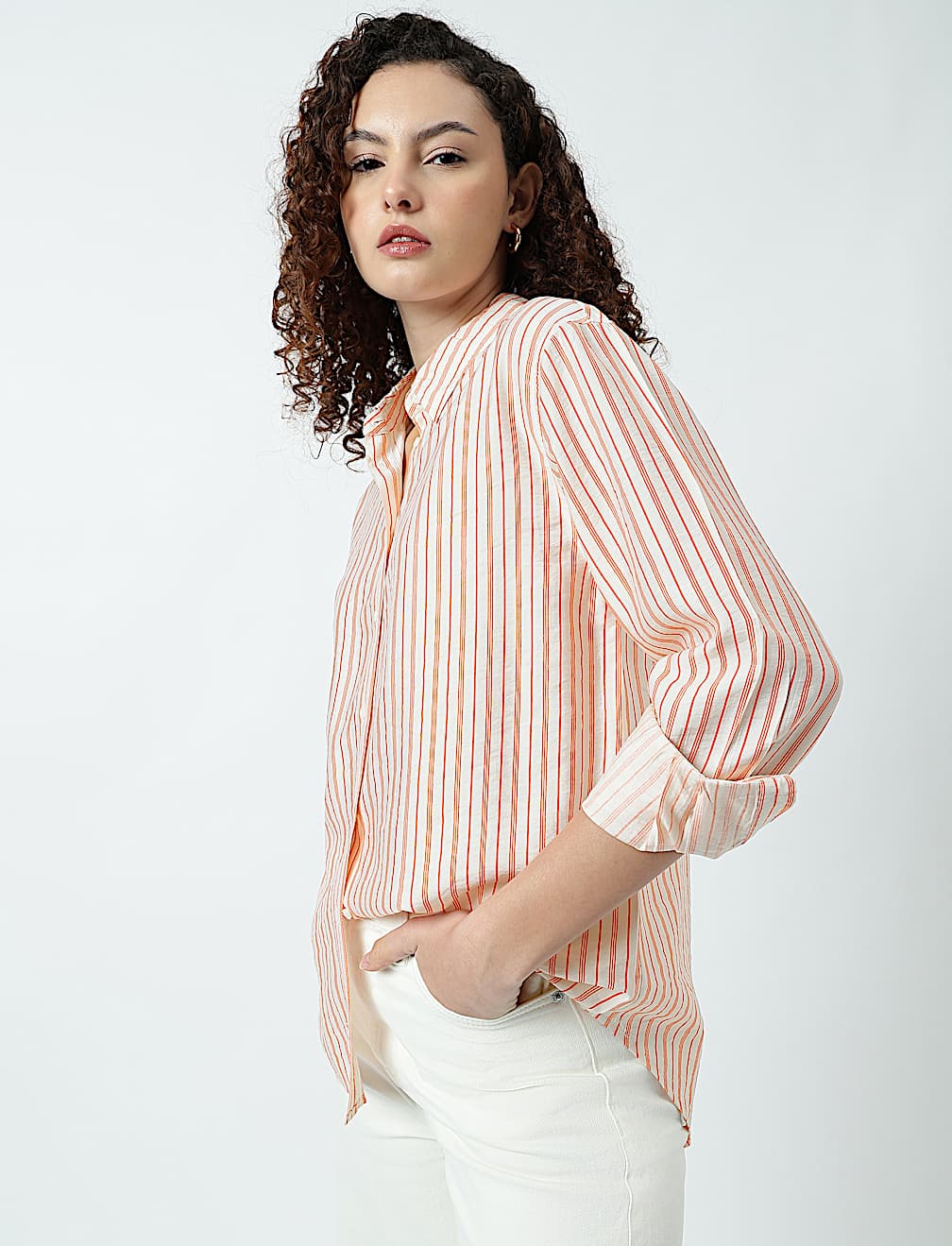 Regular Fit Pinstripe Shirt