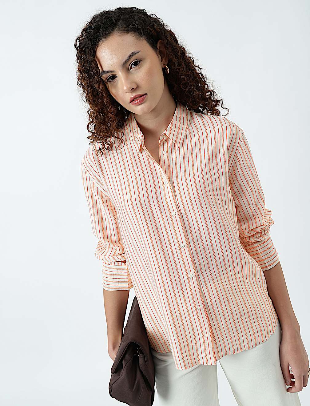 Regular Fit Pinstripe Shirt