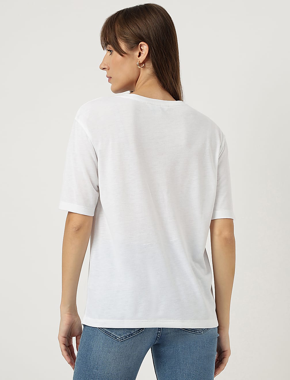 Printed Round Neck T-Shirt