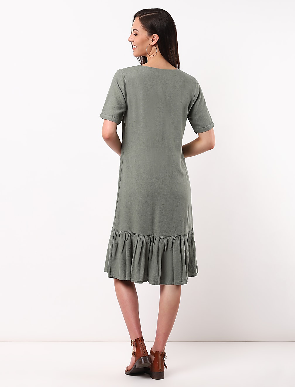 Bottom Ruffle Dress