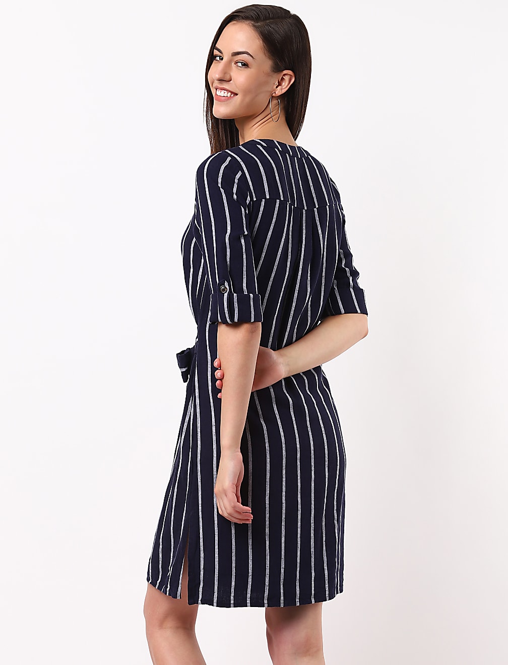 Belted Waist Dress
