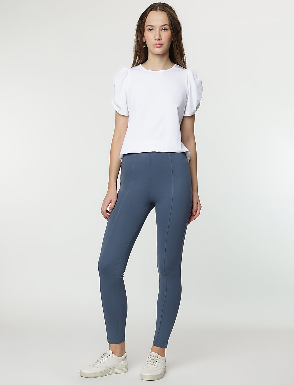 Cotton Rich Half Sleeves Top