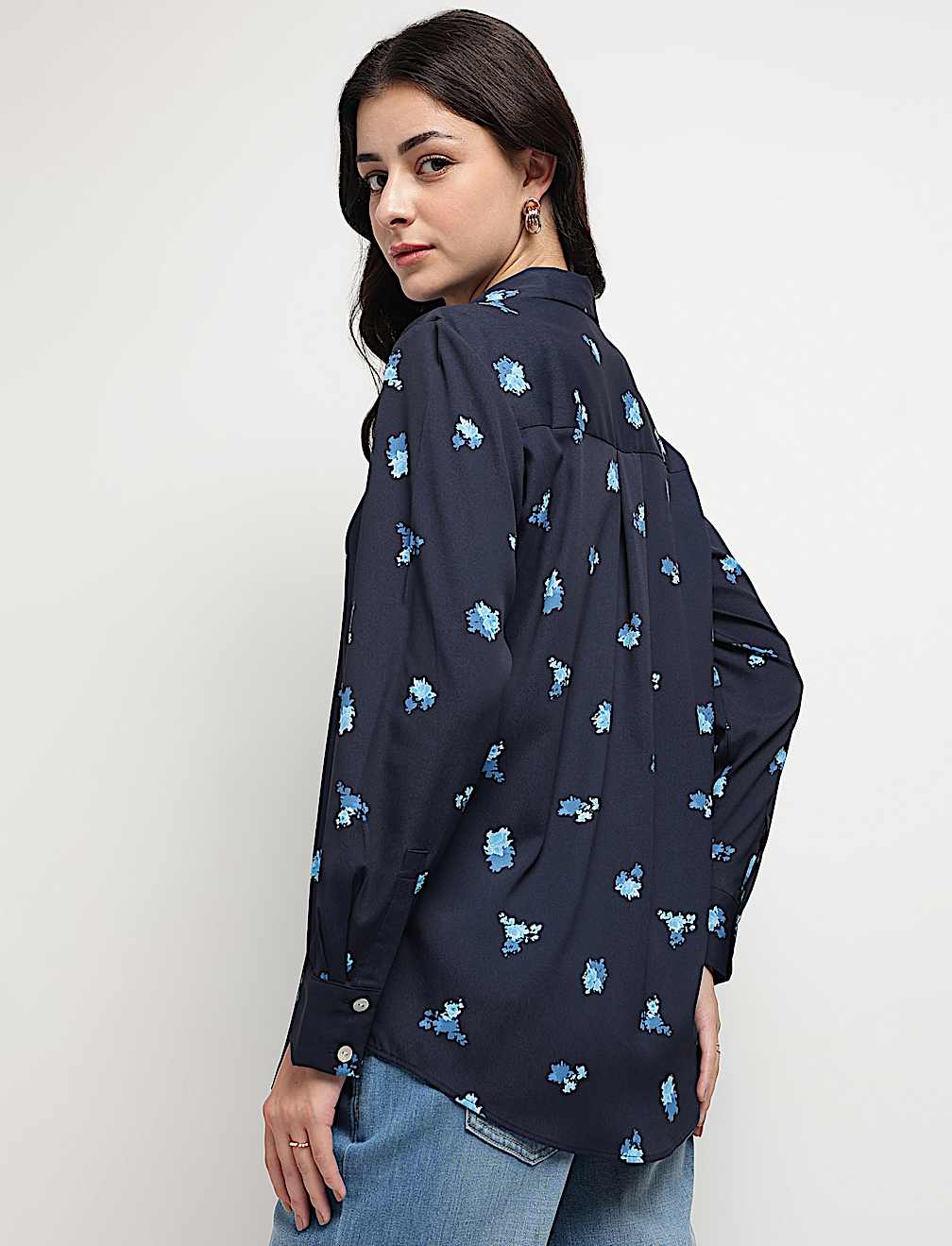 Floral Collared Shirt