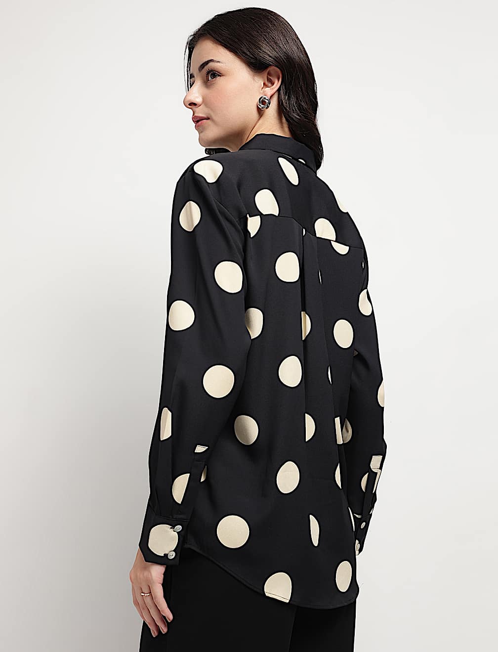 Polka Dots Printed Shirt