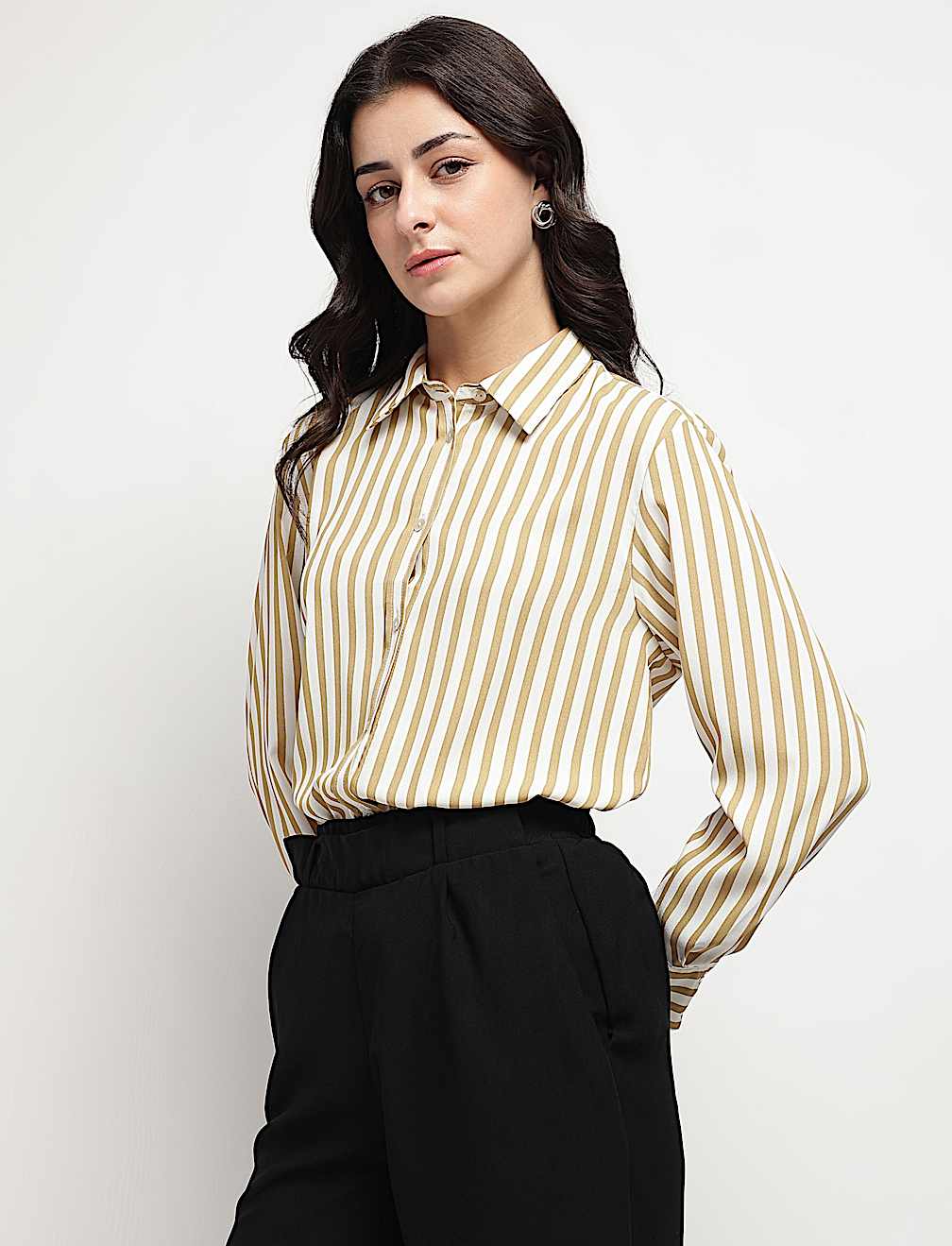 Stripes Collared Shirt