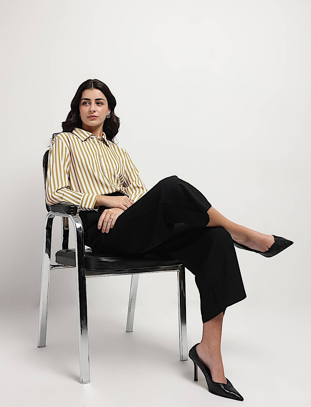Stripes Collared Shirt