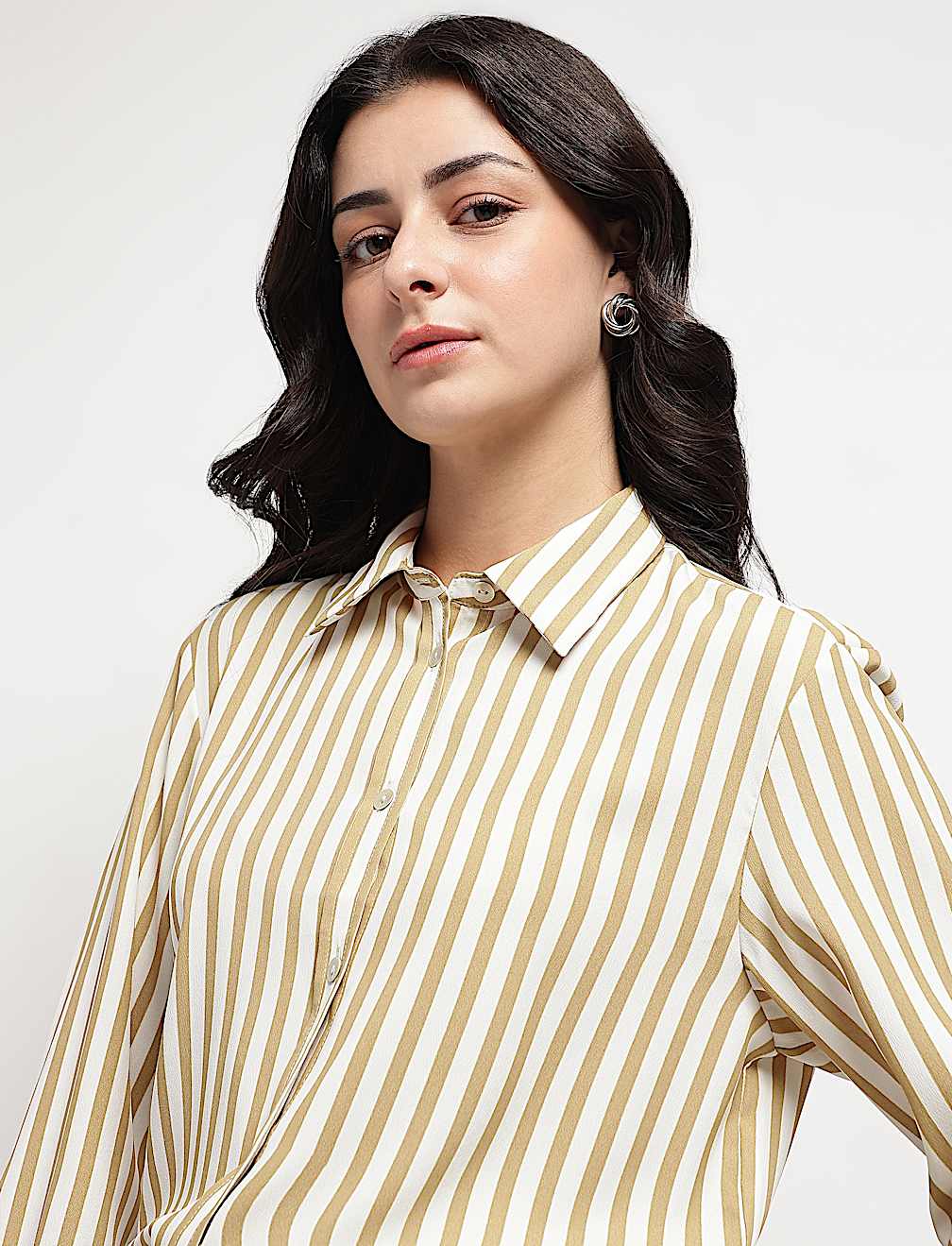 Stripes Collared Shirt