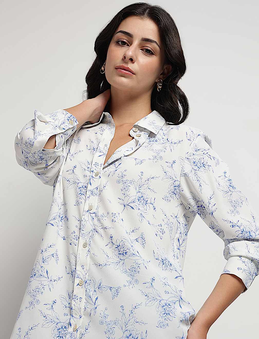 Floral Printed Shirt