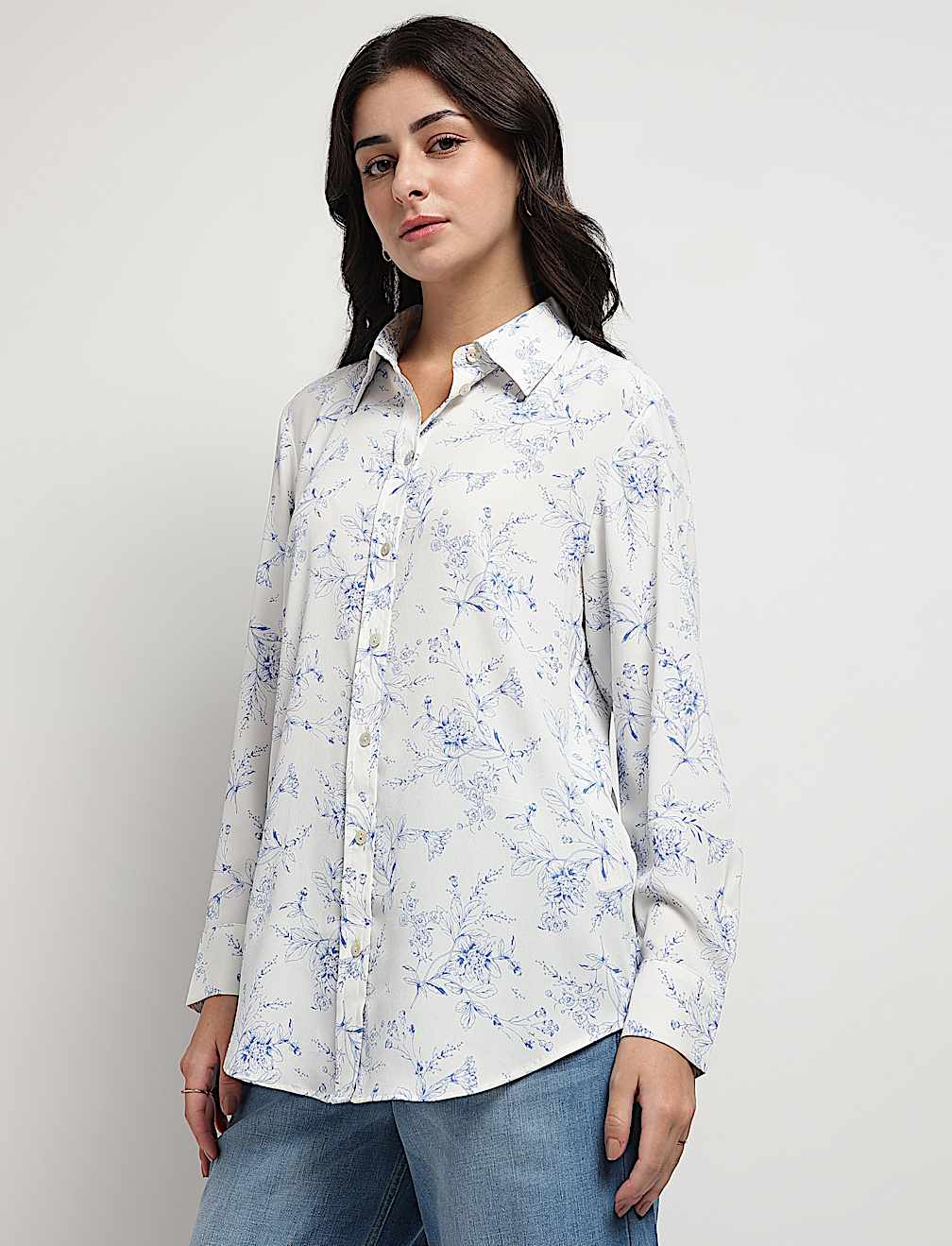 Floral Printed Shirt