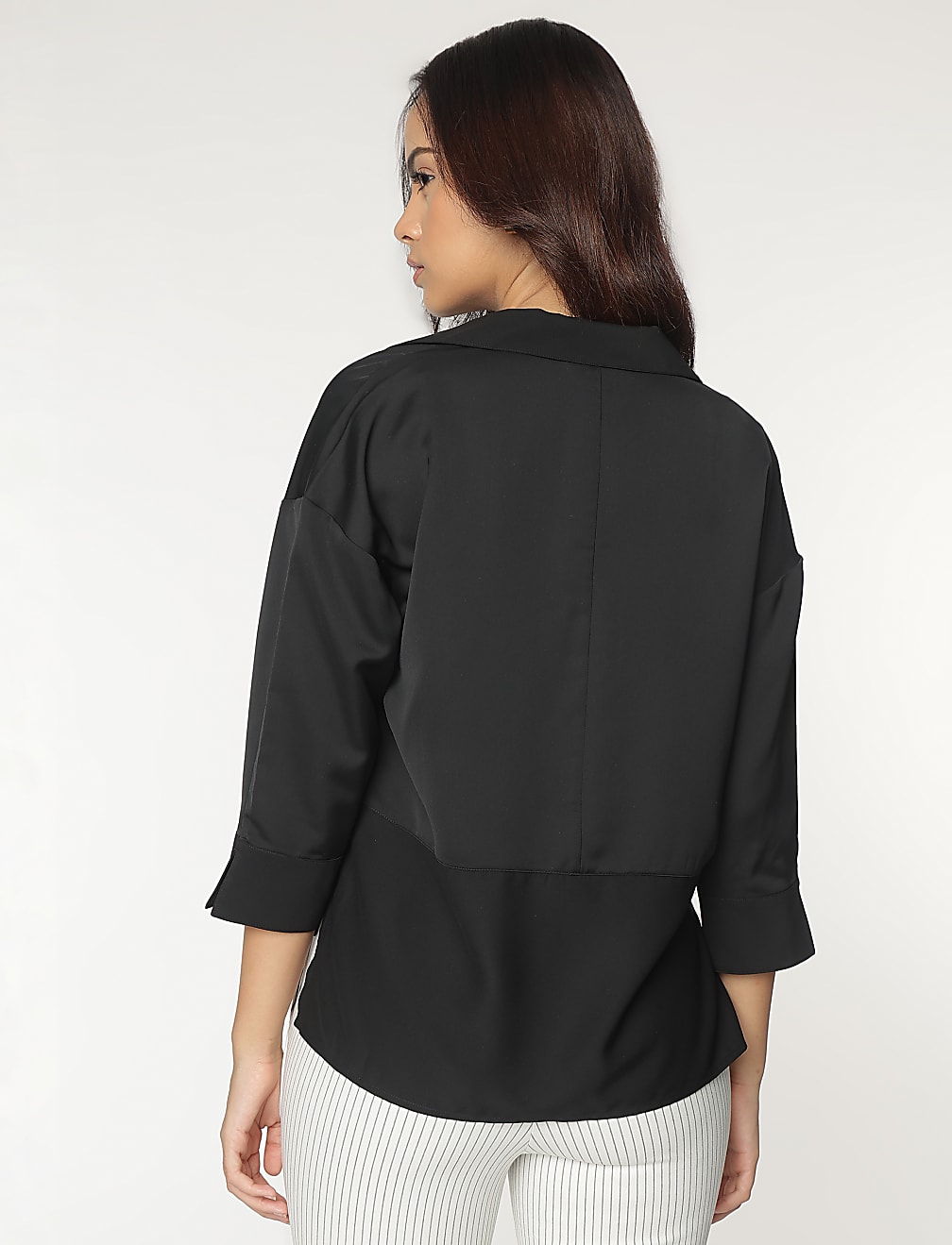 Spread Collar Blouse