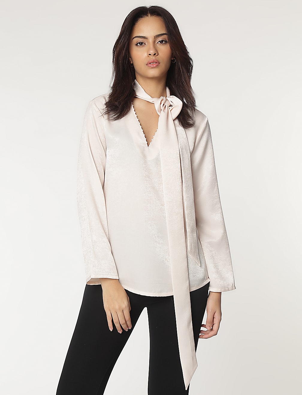 Tie Neck Blouse