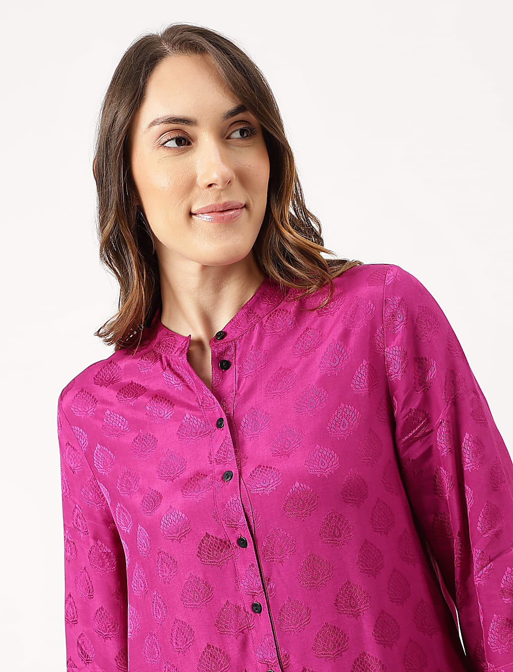 Viscose Printed Regular Fit Shirt