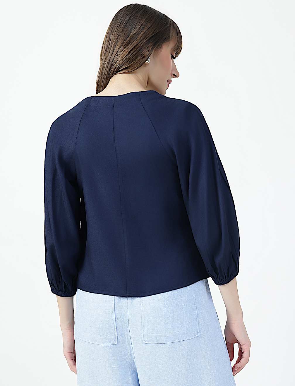 QUARTER SLEELVES EASY TOP