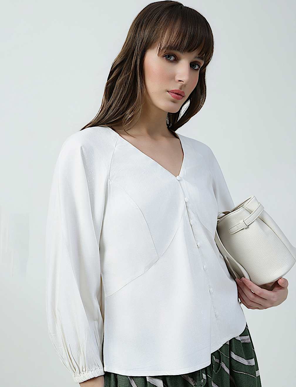 QUARTER SLEELVES EASY TOP