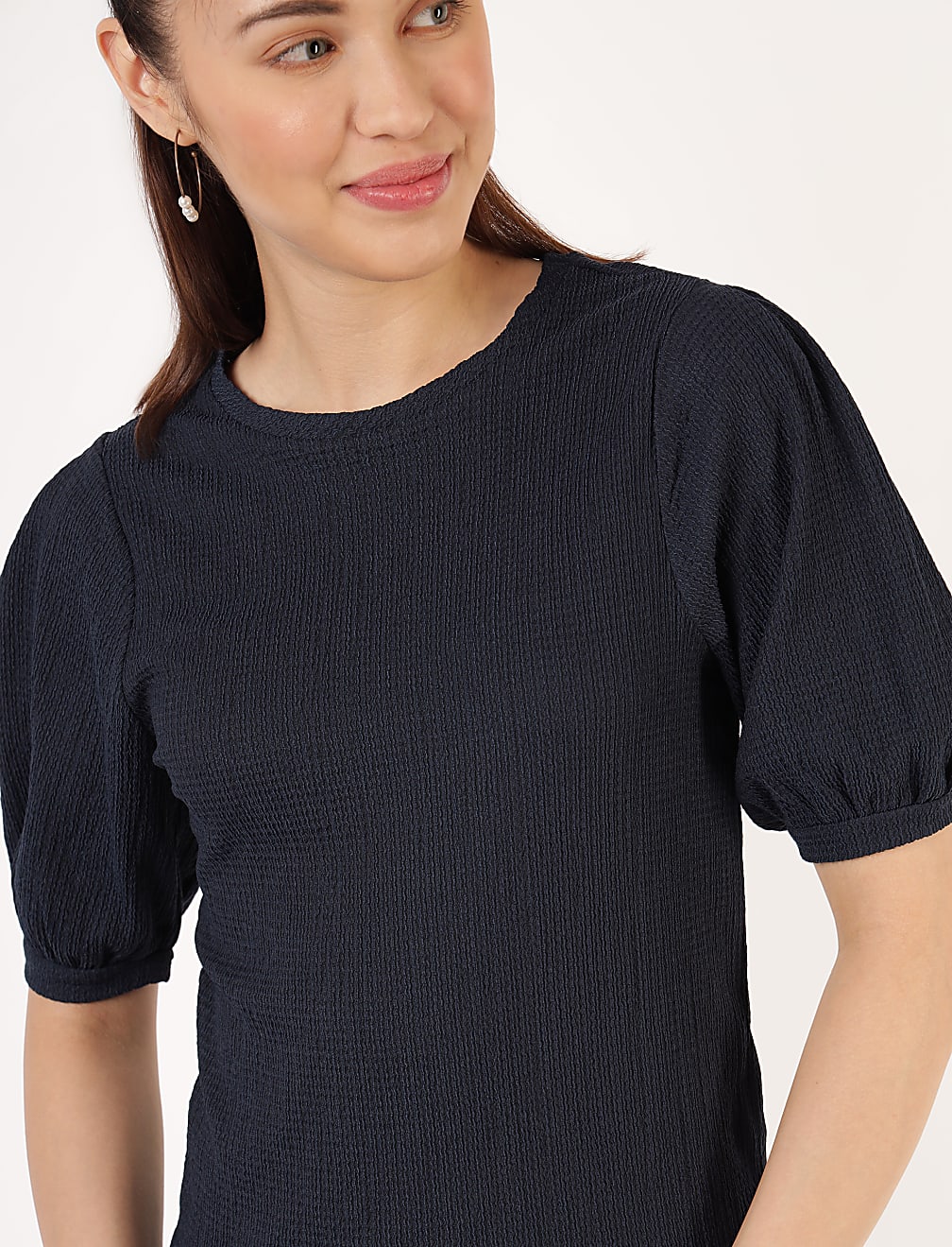 Turtle Neck Slim Fit Top