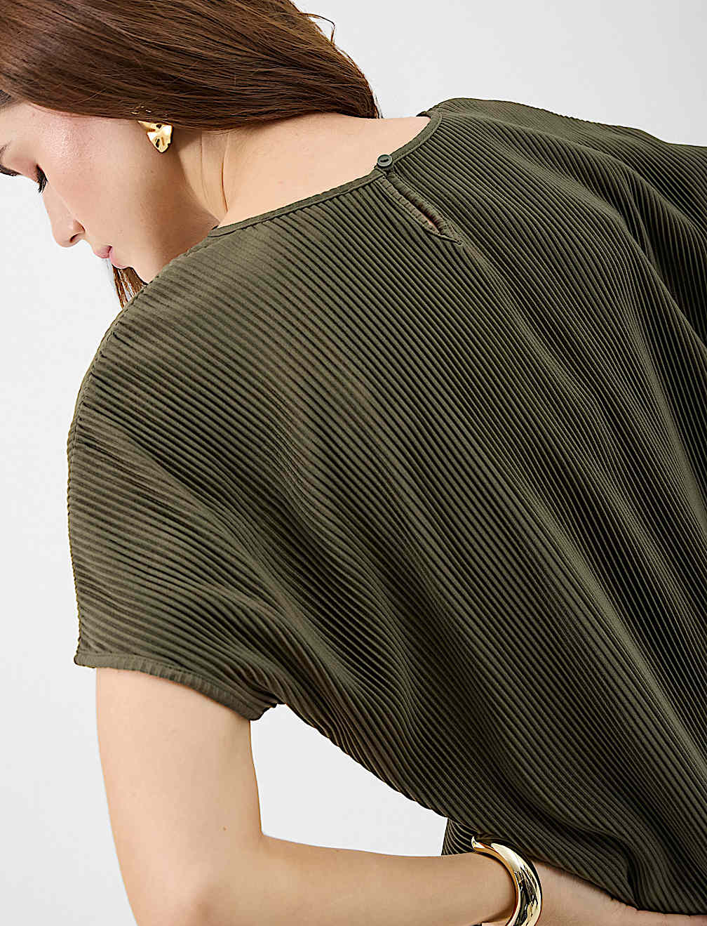 Ribbed Jersey Relaxed Fit Top