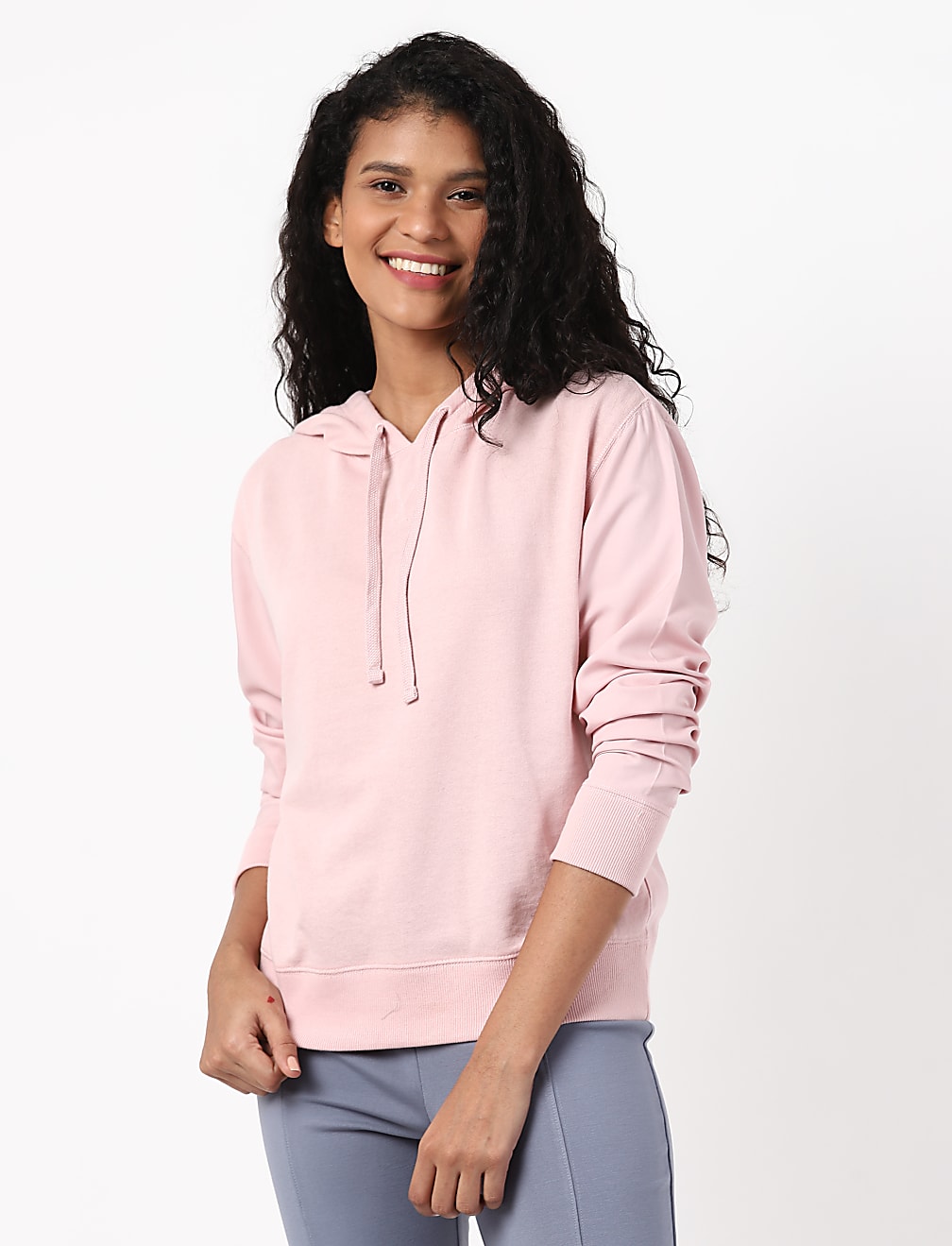INT Woven Jersey Sweat Hoodie