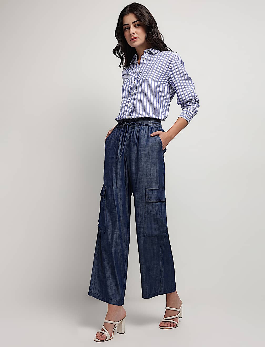 Pure Linen Bengal Stripes Shirt