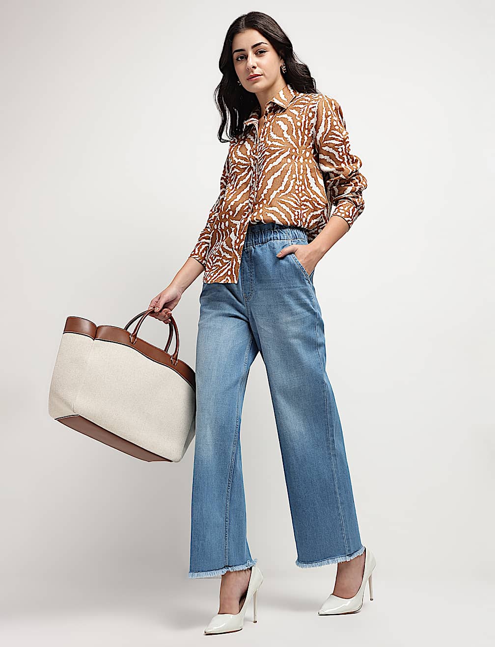 Pure Linen Tie-Dye Shirt