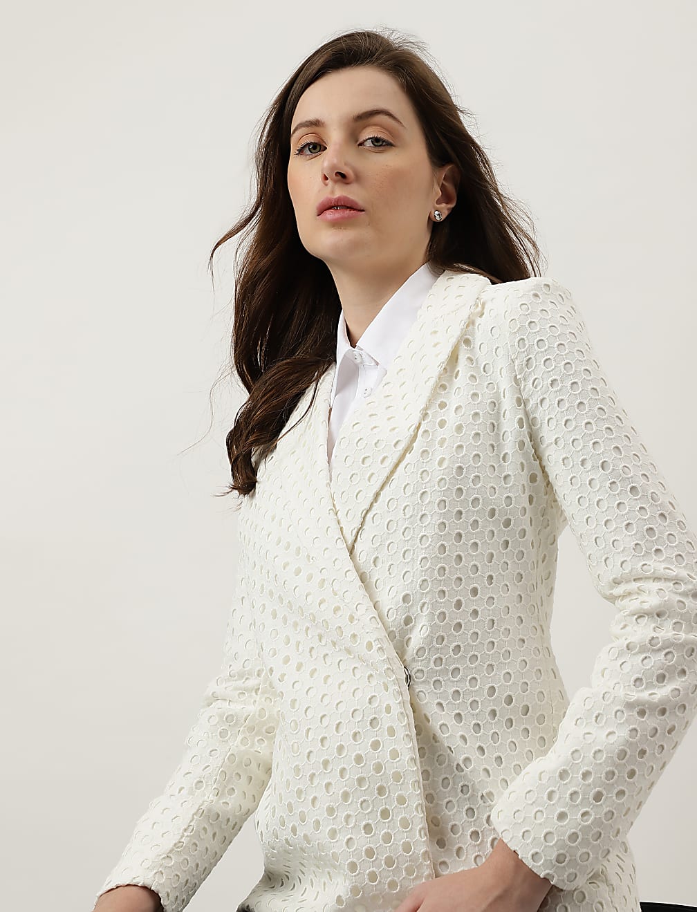 Regular Fit Plain Blazer