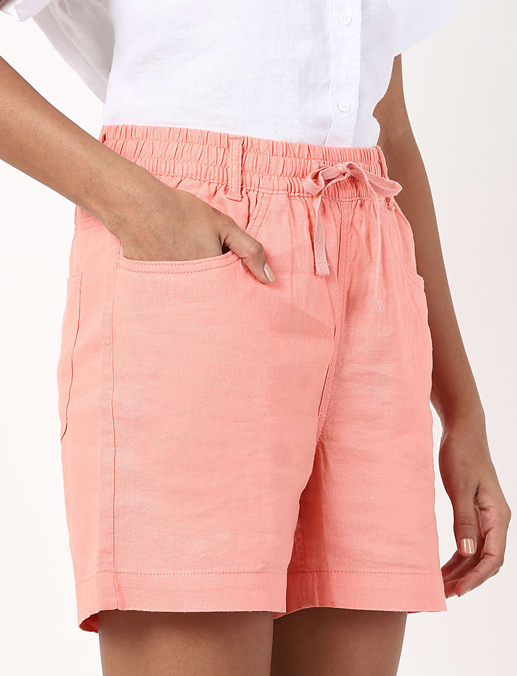 Linen Viscose Short