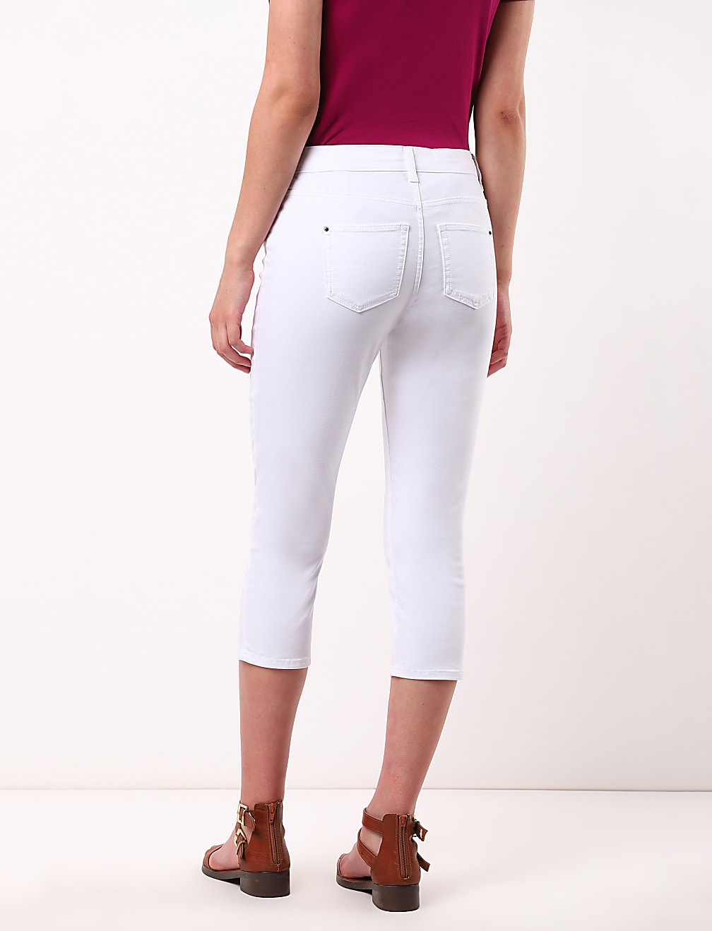 Cropped Super Skinny Denim