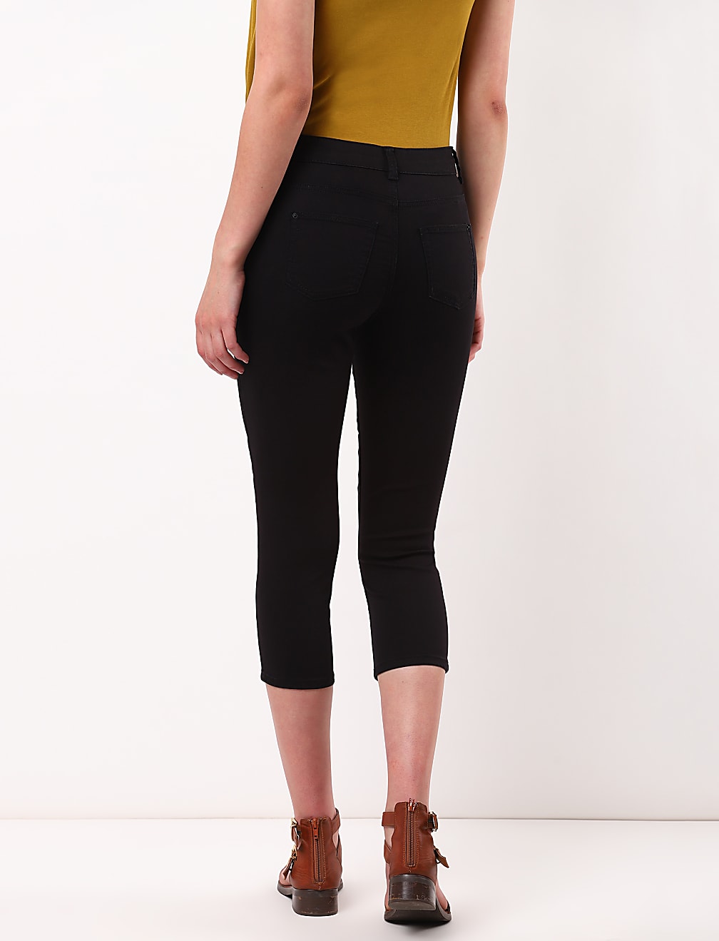 Cropped Super Skinny Denim